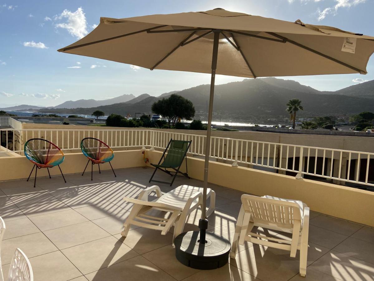 Appartement La Balagne , Bord De Mer, Grande Terrasse, Sant'Ambroggio 루미오 외부 사진