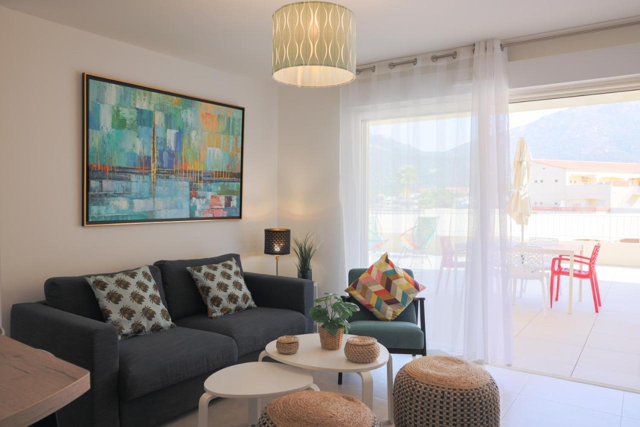 Appartement La Balagne , Bord De Mer, Grande Terrasse, Sant'Ambroggio 루미오 외부 사진