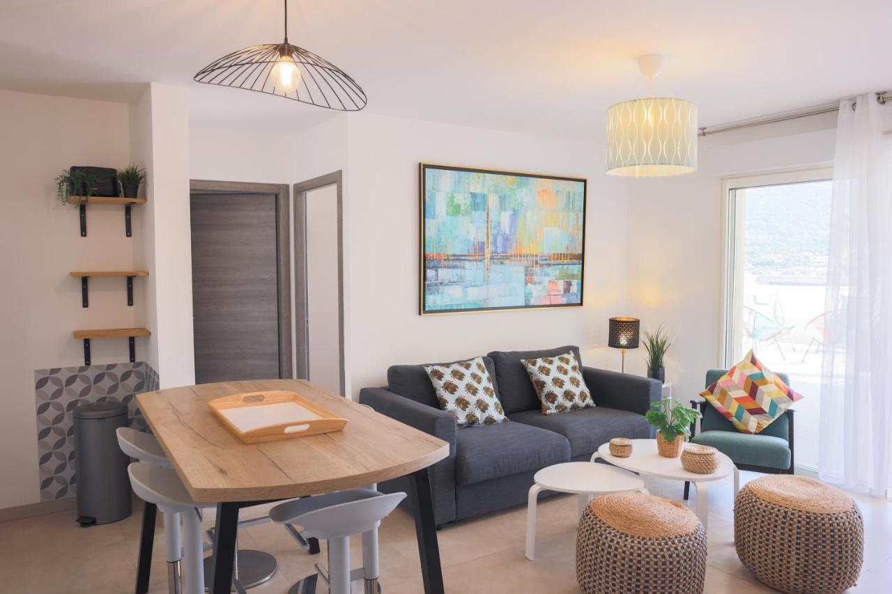 Appartement La Balagne , Bord De Mer, Grande Terrasse, Sant'Ambroggio 루미오 외부 사진
