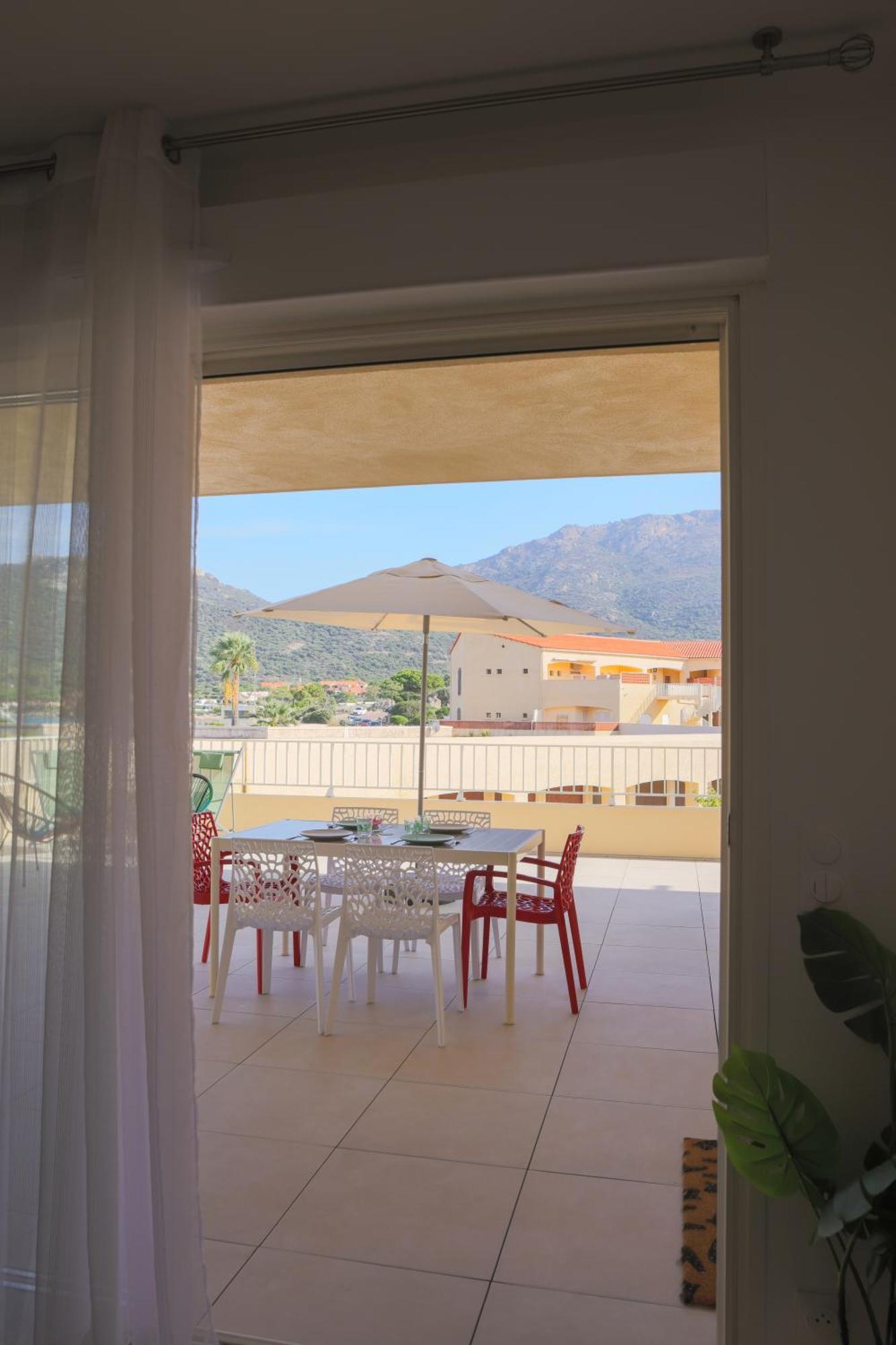 Appartement La Balagne , Bord De Mer, Grande Terrasse, Sant'Ambroggio 루미오 외부 사진