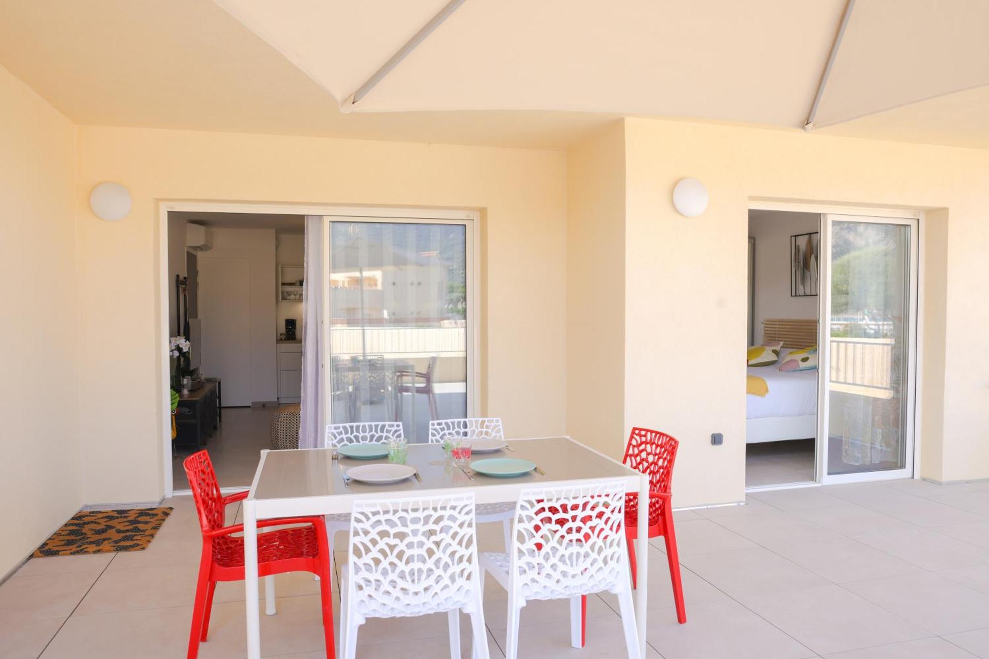 Appartement La Balagne , Bord De Mer, Grande Terrasse, Sant'Ambroggio 루미오 외부 사진