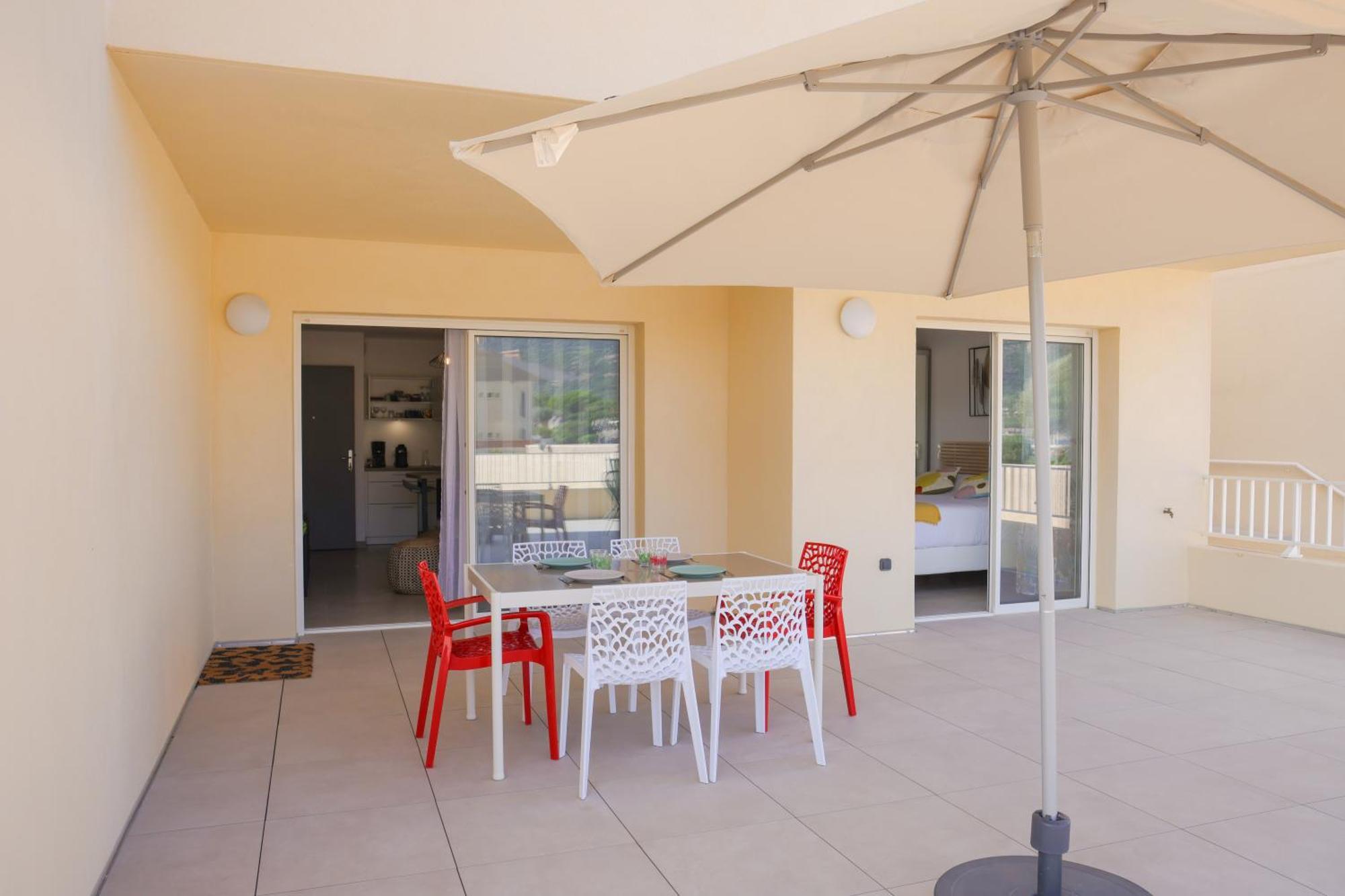 Appartement La Balagne , Bord De Mer, Grande Terrasse, Sant'Ambroggio 루미오 외부 사진